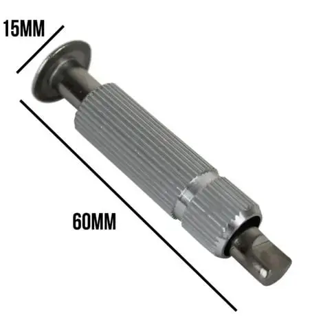 Lot De 5 Pitons Douilles Escamotables En Inox Ø 12 Mm - Linxor - Gris 2 Lot De 5 Pitons Douilles Escamotables En Inox Ø 12 Mm - Linxor - Gris – Image 2