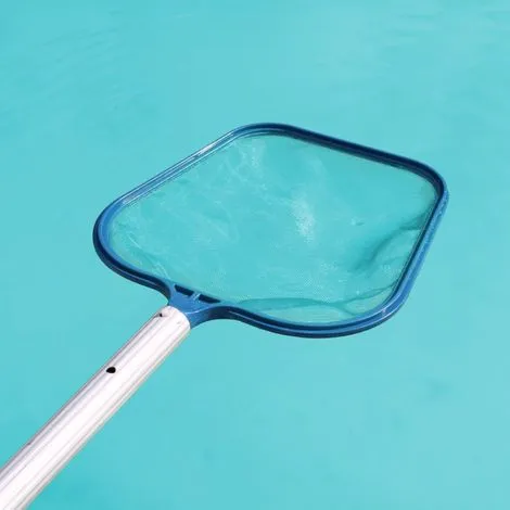 Tête D'épuisette De Surface Pour Piscine Adaptable Sur Manche Standard Ou Télescopique - Bleu - Linxor - Bleu 3 Tête D'épuisette De Surface Pour Piscine Adaptable Sur Manche Standard Ou Télescopique - Bleu - Linxor - Bleu – Image 3
