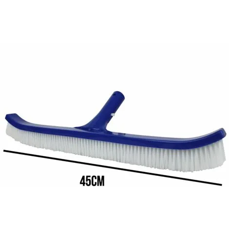 Tête De Brosse Paroi 45 Cm Pour Piscine Adaptable Sur Manche Standard Ou Télescopique - Bleu - Linxor - Bleu 2 Tête De Brosse Paroi 45 Cm Pour Piscine Adaptable Sur Manche Standard Ou Télescopique - Bleu - Linxor - Bleu – Image 2
