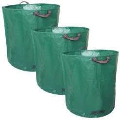 LINXOR Soldes Boutique 20 Lot De 3 Sacs De Déchets 500L En PP 150g/m² Autoportants - Linxor - Vert