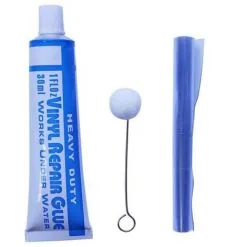Kit De Réparation 30 Ml Avec Applicateur Pour Liner De Piscine - Linxor - Bleu