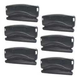 Lot De 6 Flotteurs D'hivernage Noirs 50 Cm Lestés Pour Piscine - Linxor - Noir