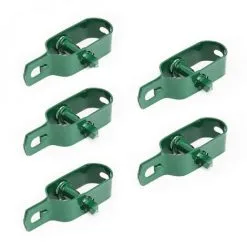 LINXOR Soldes Boutique 41 Lot De 5 Tendeurs En Acier Galvanisé Plastifié N°2 Pour Fil De Grillage Ou Autre - Linxor - Vert - Vert