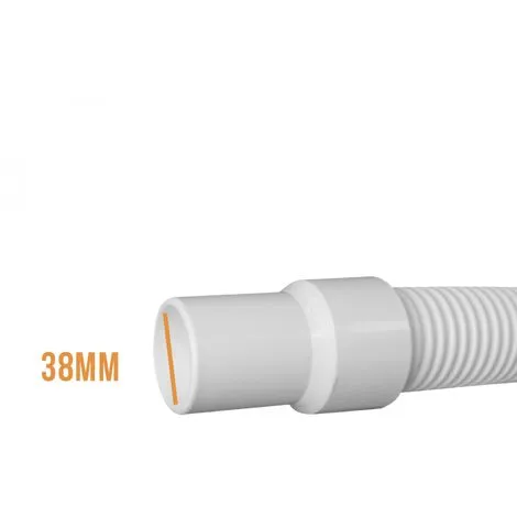 Tuyau Flottant 2 Embouts Pour Piscine - Diam 38 Mm - 9 M - Blanc - Linxor - Blanc 3 Tuyau Flottant 2 Embouts Pour Piscine - Diam 38 Mm - 9 M - Blanc - Linxor - Blanc – Image 3