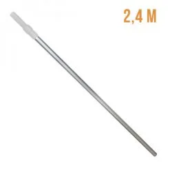 Manche Télescopique De 1.33 M à 2.40 M En Aluminium Pour épuisette, Balai, Brosse Etc... - Linxor - Gris 7 Manche Télescopique De 1.33 M à 2.40 M En Aluminium Pour épuisette, Balai, Brosse Etc... - Linxor - Gris -LINXOR Soldes Boutique 18039142 4