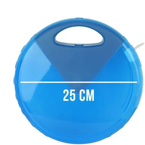 Dispenseur De Chlore Et De Brome Flottant Réglable Pour Piscine - Diam 25 Cm - Linxor - Bleu 2 Dispenseur De Chlore Et De Brome Flottant Réglable Pour Piscine - Diam 25 Cm - Linxor - Bleu – Image 2