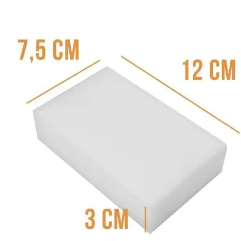 Lot De 5 éponges Magiques De Nettoyage Pour Piscine Ou Tout Autre Surface En PVC - Linxor - Blanc 2 Lot De 5 éponges Magiques De Nettoyage Pour Piscine Ou Tout Autre Surface En PVC - Linxor - Blanc – Image 2