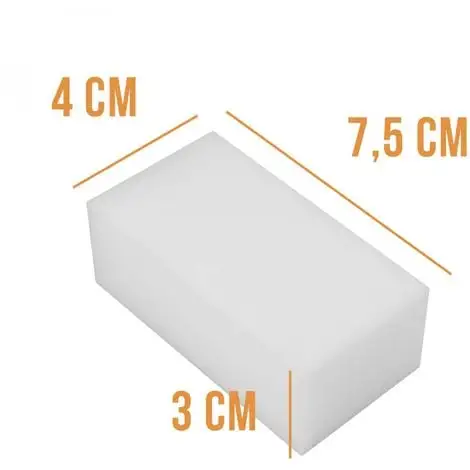 Lot De 5 éponges Magiques De Nettoyage Pour Piscine Ou Tout Autre Surface En PVC - Linxor - Blanc 3 Lot De 5 éponges Magiques De Nettoyage Pour Piscine Ou Tout Autre Surface En PVC - Linxor - Blanc – Image 3