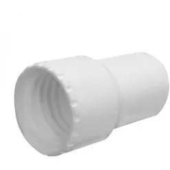 Embout En PVC Pour Tuyau Flottant De Piscine - Diam 38 Mm - Blanc - Linxor - Blanc