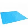 Tapis De Sol Et De Protection Bleu Pour Piscine 3 M X 3 M - Linxor - Bleu