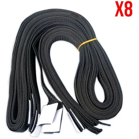 Enrouleur De Bâche à Bulles Pour Piscine Hors Sol Extensible De 1.37m à 6.15m Avec Pinces - Linxor - Blanc 4 Enrouleur De Bâche à Bulles Pour Piscine Hors Sol Extensible De 1.37m à 6.15m Avec Pinces - Linxor - Blanc – Image 4