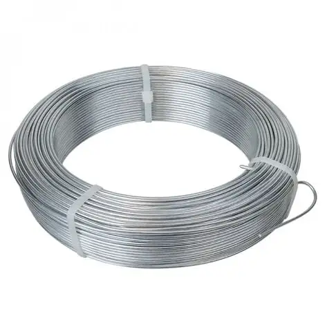 Fil De Tension En Acier Galvanisé Pour Grillage Ou Autre - 100 M X 2.2mm Ø - Gris - Linxor - Gris 1 Fil De Tension En Acier Galvanisé Pour Grillage Ou Autre - 100 M X 2.2mm Ø - Gris - Linxor - Gris
