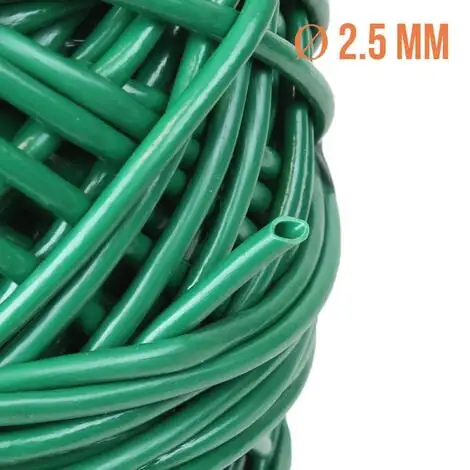 Bobine De Lien Tube Creux Antigel En PVC - Diam 2,5 Mm X 250 M - Vert - Linxor - Vert 3 Bobine De Lien Tube Creux Antigel En PVC - Diam 2,5 Mm X 250 M - Vert - Linxor - Vert – Image 3