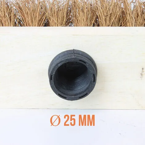 Balai En Coco Naturel Et Bois - 29 Cm - Marron - Linxor - Marron 2 Balai En Coco Naturel Et Bois - 29 Cm - Marron - Linxor - Marron – Image 2