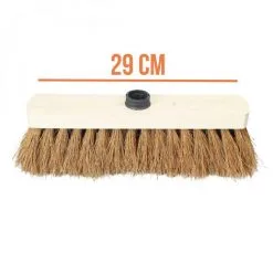 Balai En Coco Naturel Et Bois - 29 Cm - Marron - Linxor - Marron 5 Balai En Coco Naturel Et Bois - 29 Cm - Marron - Linxor - Marron -LINXOR Soldes Boutique 28676759 3