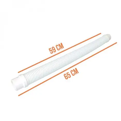 Tuyau Flottant De Raccordement Pour Piscine - Ø38 Mm - 60 Cm - Blanc - Linxor - Blanc 2 Tuyau Flottant De Raccordement Pour Piscine - Ø38 Mm - 60 Cm - Blanc - Linxor - Blanc – Image 2