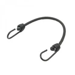 Lot De 10 Tendeurs Sandows élastiques Avec 2 Crochets - 40 Cm - Noir - Linxor - Noir