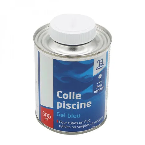 Colle Piscine Avec éponge Pour Tube Et Raccord PVC - Gel Bleu - 500 Ml - Linxor - Bleu 1 Colle Piscine Avec éponge Pour Tube Et Raccord PVC - Gel Bleu - 500 Ml - Linxor - Bleu