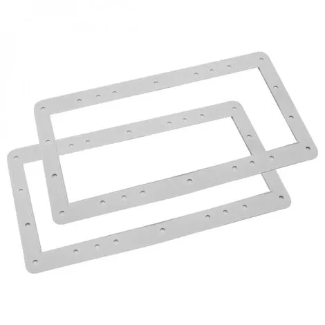 Lot De 2 Joints Grande Meurtrière Pour Skimmer De Piscine - Blanc - Linxor - Blanc 1 Lot De 2 Joints Grande Meurtrière Pour Skimmer De Piscine - Blanc - Linxor - Blanc