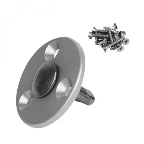 Lot De 20 Pitons Télescopiques En Inox Pour Plage En Bois - Linxor - Gris 1 Lot De 20 Pitons Télescopiques En Inox Pour Plage En Bois - Linxor - Gris