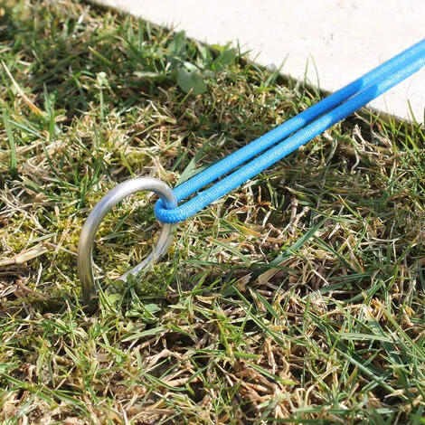 Lot De 20 Pitons Fixes Gazon En Inox 29 Cm - Linxor - Gris 3 Lot De 20 Pitons Fixes Gazon En Inox 29 Cm - Linxor - Gris – Image 3