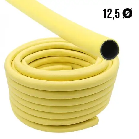 Tuyau D'arrosage - 25 M - Diam 12,5 Mm - Jaune - Linxor - Jaune 2 Tuyau D'arrosage - 25 M - Diam 12,5 Mm - Jaune - Linxor - Jaune – Image 2