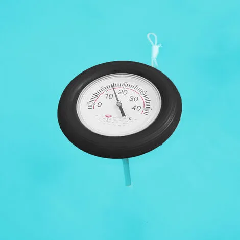 Thermomètre Bouée Noir Pour Piscine Avec Cordon - Linxor - Noir 3 Thermomètre Bouée Noir Pour Piscine Avec Cordon - Linxor - Noir – Image 3