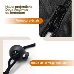 Housse De Protection Imperméable Et Anti-uv Pour Parasol - 183 X 25 - 35 Cm - Noir - Linxor - Noir 7 Housse De Protection Imperméable Et Anti-uv Pour Parasol - 183 X 25 - 35 Cm - Noir - Linxor - Noir -LINXOR Soldes Boutique 54691838 3
