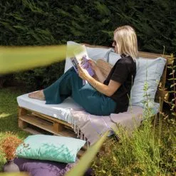 Kit De Coussins Et Assise Déhoussables Pour Palette - Gris Clair - Linxor - Gris Clair 8 Kit De Coussins Et Assise Déhoussables Pour Palette - Gris Clair - Linxor - Gris Clair -LINXOR Soldes Boutique 60151149 4