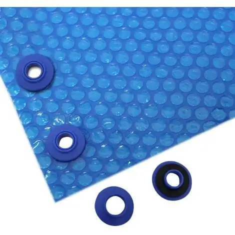 Lot De 20 Oeillets à Clipser Pour Bâche à Bulles - Linxor - Bleu 1 Lot De 20 Oeillets à Clipser Pour Bâche à Bulles - Linxor - Bleu