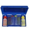 Trousse D'analyse Liquide Pour Ph, Chlore Et Brome - Linxor - Bleu