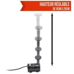 Pompe à Eau Solaire Pour Fontaine, Bassin Ou Jardin... Avec Câble De 5m - Linxor - Noir 7 Pompe à Eau Solaire Pour Fontaine, Bassin Ou Jardin... Avec Câble De 5m - Linxor - Noir -LINXOR Soldes Boutique 89588 3