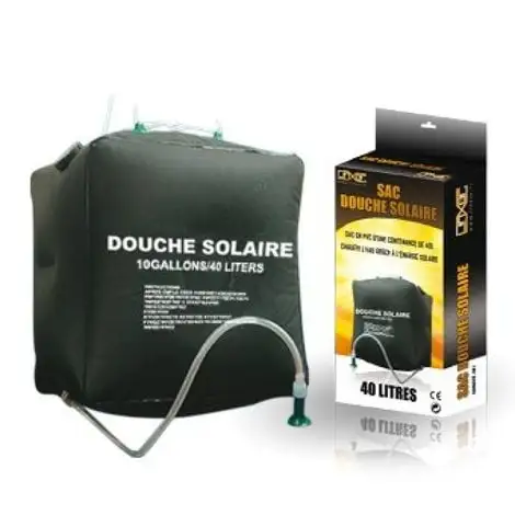 Sac Douche Solaire Pour Camping Ou Autre... - Linxor - Noir 1 Sac Douche Solaire Pour Camping Ou Autre... - Linxor - Noir