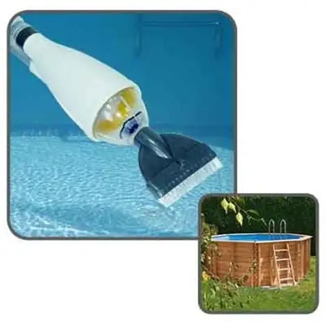 Balai Aspirateur Piscine Avec Manche Télescopique - Linxor - Bleu 1 Balai Aspirateur Piscine Avec Manche Télescopique - Linxor - Bleu